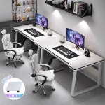 2인용게이밍책상 컴퓨터데스크 2m 커플 컴퓨터전용 인용 원룸 부부 게임방 2400 컴퓨터 9 교교월백 단상100CM-메신저 1배송 : 주주08