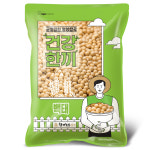 한끼농산잡곡 국산 백태 4kg 2025년산 메주 노란콩 대두 : 한끼농산잡곡