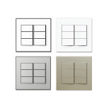 틸인스 1로 스위치 6구 화이트 스노우 거실 전기 전등 조명 커버 : 비츠로 LED