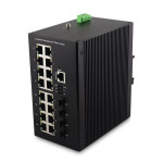 L3 관리형 산업용 스위치, SFP 슬롯 이더넷, 10, 100/1000, 16 포트, 10G, 4 포트 : 대단종합몰