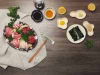 회포장용기 SS-270 수국 PSP트레이 : 경동팩