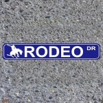 간판 로데오 사인 금속 선풍기 카우보이 말 쇼 거리 집 바 펍 룸 벽 장식 참가자 : 데이지유통