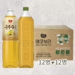 동원 에코보리차 1.5L x12개 + 옥수수수염차 1.5Lx12개 : 로켓카우