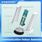 360 ° 셀룰러 리피터 통신 안테나 용 실내 5G GSM LTE 700-5300Mhz 5dBi NK 어댑터 선물로 : 가람글로벌01