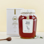 소백산청정농원 아카시아꿀 프리미엄 자연산 벌꿀 2.4kg : 소백산 청정농원