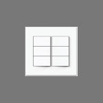 틸인스 1로 스위치 6구 화이트 스노우 거실 전기 전등 조명 커버 : 비츠로 LED