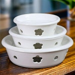 푸드워머 도자기 세라믹 양초 뷔페 촛불 레스토랑 그릇 : 코어나라