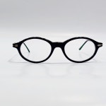 오벌형 뿔테 베르사체, 빈티지 레어 긱시크 안경 : 안경홀릭