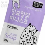 Itsok 반려묘 영양간식 파우치 미니스프 30g 치킨과참치 고양이가좋아하는 간식 : 퍼스트오케이