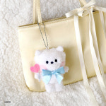 BT21 미니니 엔젤 인형 키링 알제이 : 주식회사 쏠커머스