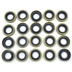 20 개/몫 크랭크 오일 Husqvarna 61 66 268 268XP 272 272XP 343 345FX K750 K760 K970 전기 톱 부품 OEM 503260204 : 도루비직구