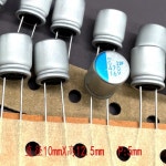 NCC 화학 블랙 킹콩 470uf 16v 10x12.5 솔리드 마더보드 캐패시터 10PCs : 한라산인터네셔널4