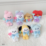 BT21 미니니 엔젤 인형 키링 알제이 : 주식회사 쏠커머스