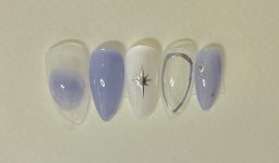  블루페리 수제네일팁 수제네일 : NAIL:D