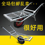 알루미늄 이륜차 이륜수레 외발 구루마 구르마 사각 농사 리어카 5 손수레 : 토탈이커4