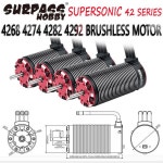 Rocket-RC 초음속 V2 브러시리스 모터 4268 4274 4282 4292 센서 포트, 5.0mm 샤프트 6.5mm 커넥터, 1 8 1 7 RC 레이싱 카용 : 사오종합