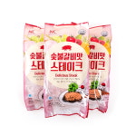 [나이스푸드] 떡갈비 1kg 숯불갈비맛 떡갈비버거 스테이크 안주 맛있는 간편한 간식 반찬 : SPW