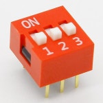 10 개/몫 Dip 스위치 키트 2 3 4 5 6 8 웨이 2.54mm 토글 레드 스냅 각 5PCS 조합 : 한라산인터네셔널7