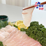 당일작업 숙성광어 필렛 국산 대광어 광어회 250g 500g : 동부수산