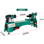 속도 조절 가능 목공 자동차 선반, 750W, H0624 시리즈, 목재 회전 선반 : 알큐종합몰