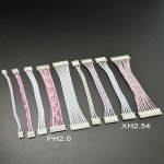플러그 소켓 커넥터 터미널 더블  동일 방향 전자 와이어 10CM 26 AWG PH20 XH254핀 2 3 4 5 6 7 8 9 11/12 : 신우유통36