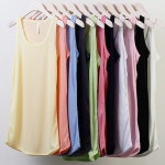 국산 빅사이즈 여성 나시티셔츠 여름 민소매 이너티 레이어드 120까지 11컬러 : 앰앤제이