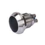 PC용  스테인레스 스틸 방수 순간 12MM 볼  푸시 버튼 : 신우유통35