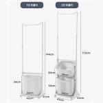 이동식 다용도 트롤리행거 세탁바구니 : 21세기상단