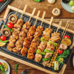 숯불직화닭꼬치(소금구이)1.2kg : 한끼의품격