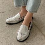 [J1853] 3Color 클라쓰 여성 데일리 민자로퍼 : 새로이클라쓰