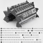 128 in 1 정밀 드라이버 키트 자기 샤프트 포함 PC iPhone 시계 카메라 안경용 수리 도구 : 포션상점