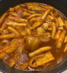 국물떡볶이 360g 4세트 냉동 밀떡볶이 (총 1440g) 어묵미포함 : 신대장떡볶이