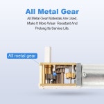 DC 3V 12V N20 22rpm 웜기어 모터 7PPR 인코더가 있는 풀 메탈 : 리치상사10