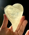 [엔젤스톤]  플루오라이트 하트 보울 STAR  HEALING CRYSTAL 힐링 크리스탈 천연원석  FLUORITE  접시 그릇 볼 : 엔젤라이트스튜디오