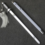 커넷 태극권 태극검 풀세트 용천도 술 우슈 검 칼집 소프트 가검 무도 소리 촬영용칼 11 60cm검--검만[키 140이하] : 팸너트1