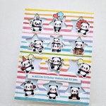 사랑스러운 팬더 인어 요정 금속 절단 다이 세트 투명 스탬프 DIY 스크랩북 카드 앨범 장식 : 소소종합유통