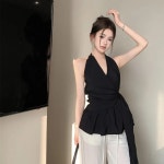 여성 신상 민소매 셔츠 오피스룩 여름 민소매 블라우스 ACC00305Pj9 : 유한회사 위수노무역