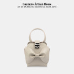[강남 서초 가죽공예 원데이클래스] BOW 294 MICRO CLASS (GREY IVORY) : 바우메로