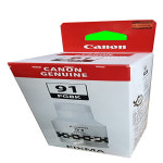 캐논 프린터 PIXMA G4980 G4981 G4990 무한 검정 잉크 GI-91PGBK : 미디어토탈
