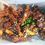 [광주 남구 배달] 남녀노소 즐기는 뼈 닭강정 1.5마리(매운맛) [광주봉선 꿀사과씨앗닭강정] : 동네시장 장보기
