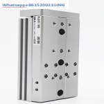 공압 슬라이드 HLQ12 06 08 25 16 20-10 30 40 50 75S 가이드 레일 실린더 : 사오씨티에스