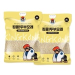 킹콩 두부모래 일반입자 무향, 20L, 2개 : 몽슈 드 벨르
