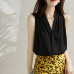 여성 신상 민소매 셔츠 오피스룩 여름 민소매 블라우스 ACC00305Pj7 : 유한회사 위수노무역