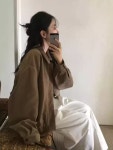간절기자켓 여성스웨이드자켓 블루종 핏깡패 봄옷 프리미엄 : Howdee