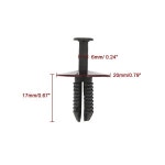 BMW E46 E93 F07 패스너 클립 차체 푸시 리테이너 핀 리벳 범퍼 도어 트림 패널 : 에이치앤제이익스프레스020