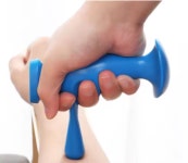 최적화된 그립 디자인 마사지 지압봉 뭉친 근육 혈액 순환 스트레스 해소 (A0983) : 용천삼리