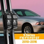 앞유리 와이퍼 블레이드 자동차 액세서리 BMW 5 시리즈 F10 GT 2010-2016 520d 535i LHD용 : 에이치앤제이익스프레스020