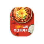 송탄식 치즈부대찌개&밥 558g x 1개 : 블리스원샵