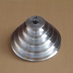 V벨트용 벤치 드릴 보어 알루미늄 A 타입 5 스텝 파고다 도르래 휠 54MM  150MM 외경 14 16 18 19 20 22 24 25 28MM : 성유유통388