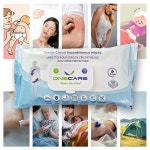 저자극 산성도5.5 영양공급 욕창예방 환자간병 실금관리 원케어 베리어크림티슈 : 오케이케어